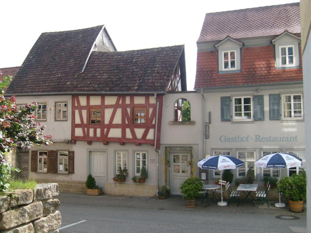 Gasthof Blauer Bock シュヴェービッシュ・ハル エクステリア 写真